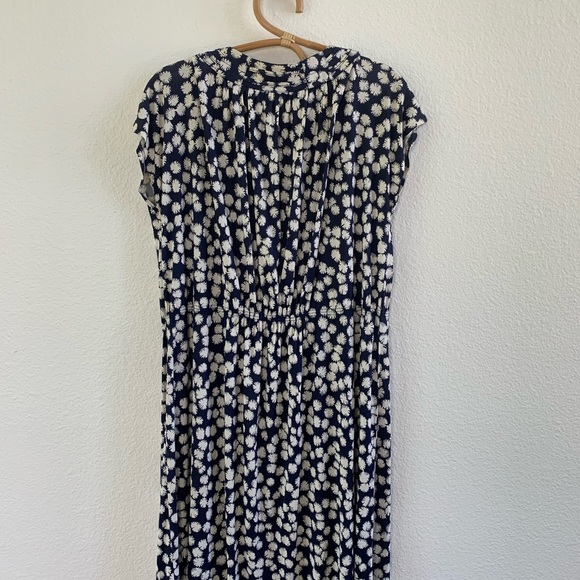 Vintage French Parisian Lightweight Summer Everyday Dress Size Euro 44 = US XXL - Picture 3 of 8